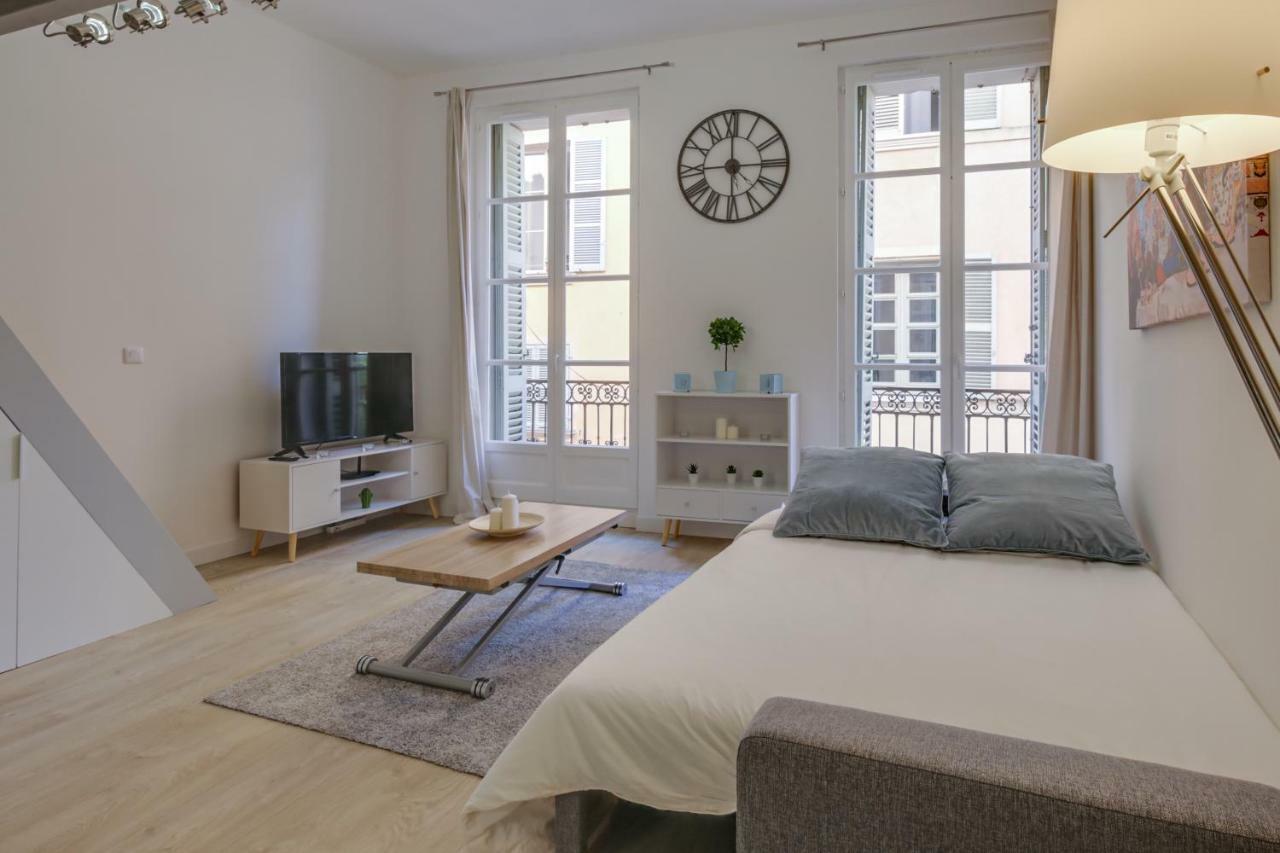 Studio Mezzanine - Clim - Wifi - Centre Historique Toulon Ngoại thất bức ảnh