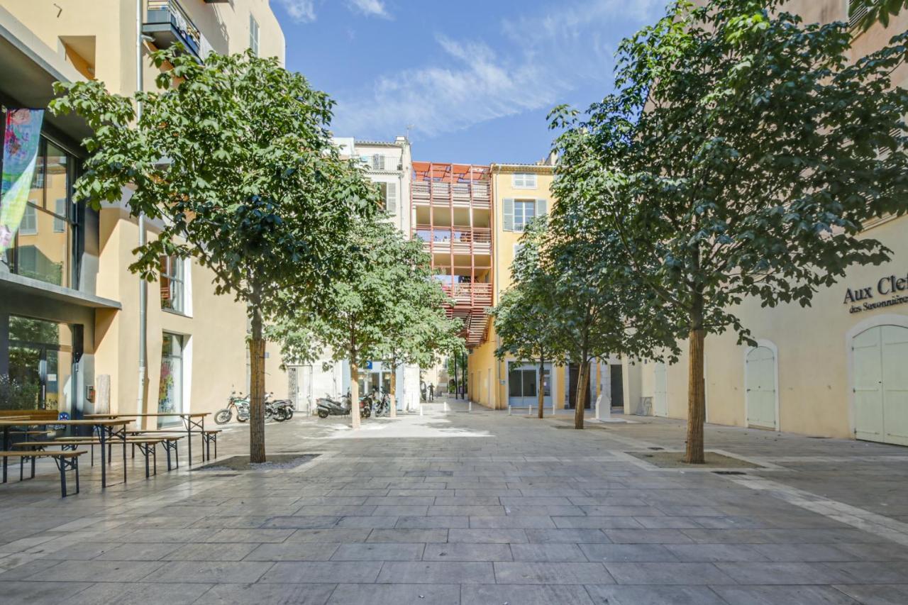 Studio Mezzanine - Clim - Wifi - Centre Historique Toulon Ngoại thất bức ảnh